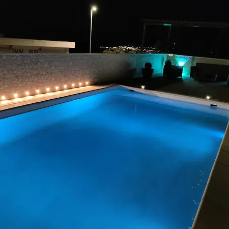 בית נופש Queca Private Heated Pool Cannon Water And Jacuzzi סנטה קרוז דה טנריף